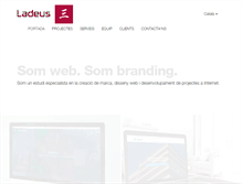 Tablet Screenshot of ladeus.com